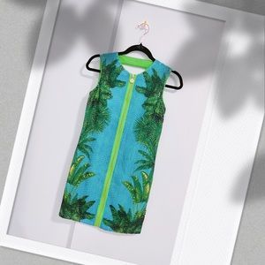 ✨ NWT ✨ VERSACE FOR H&M - Sequined silk mini dress - Green/blue